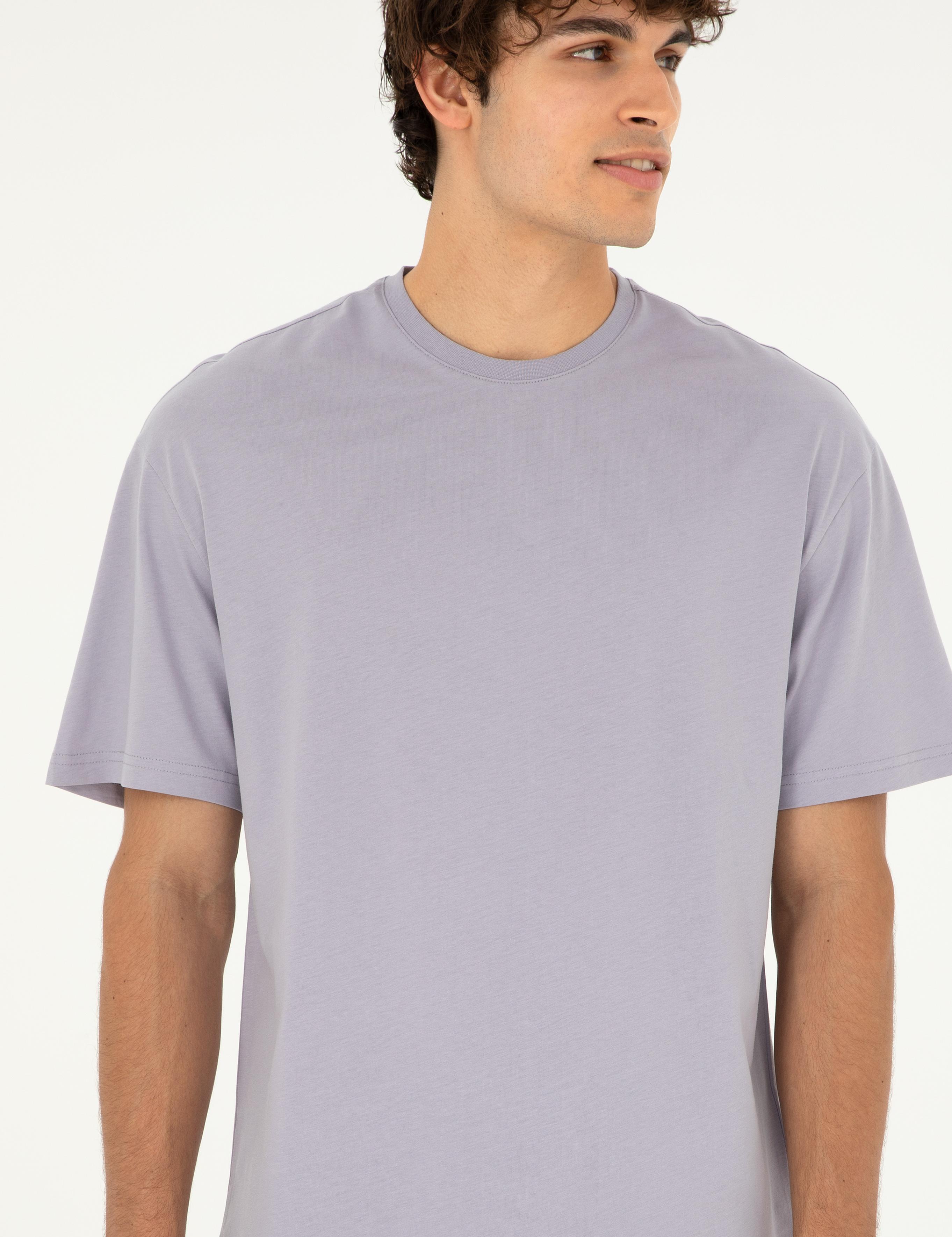 تی شرت یقه گرد آستین کوتاه ریلکس یقه گرد مردانه یو اس پولو | U.S. Polo Assn. - تصویر 3