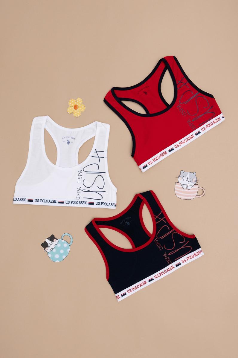 Kız Çocuk 3'lü Bra