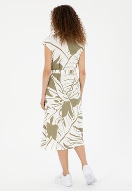 Kadın Haki Örme Elbise - 50281782012