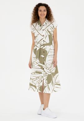 Kadın Haki Örme Elbise - 50281782012
