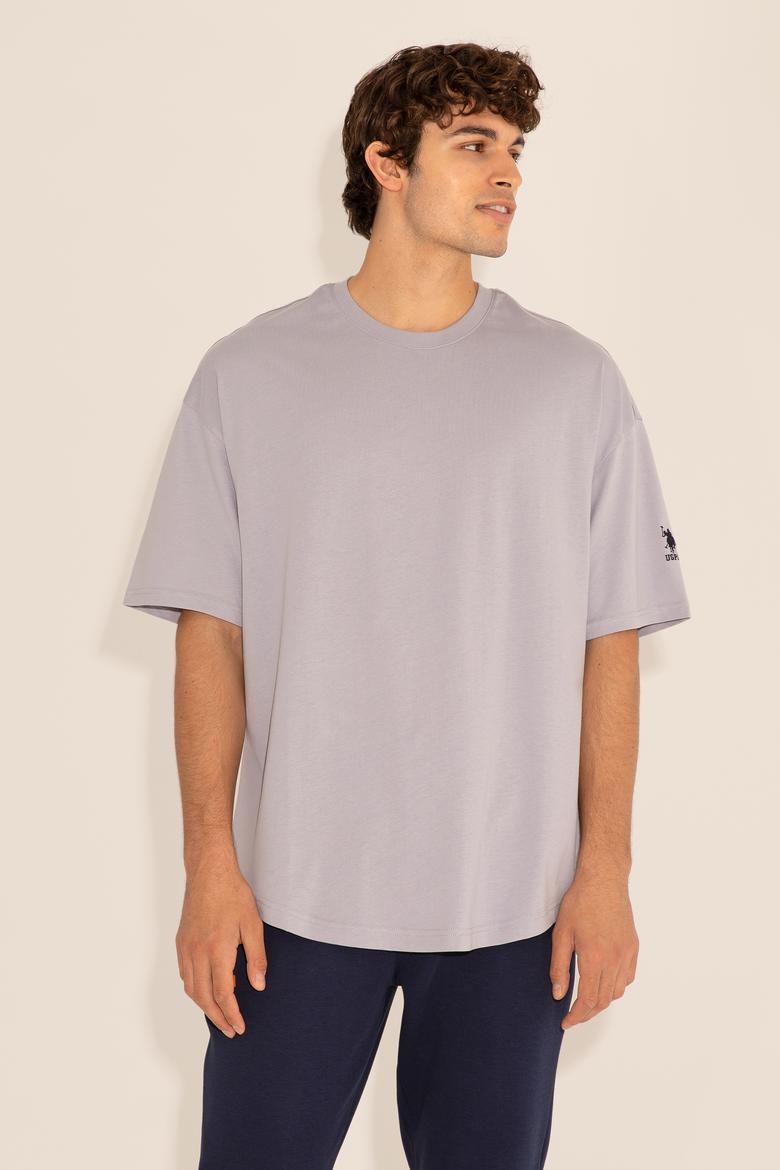 Erkek Gri Tişört - 50284629072