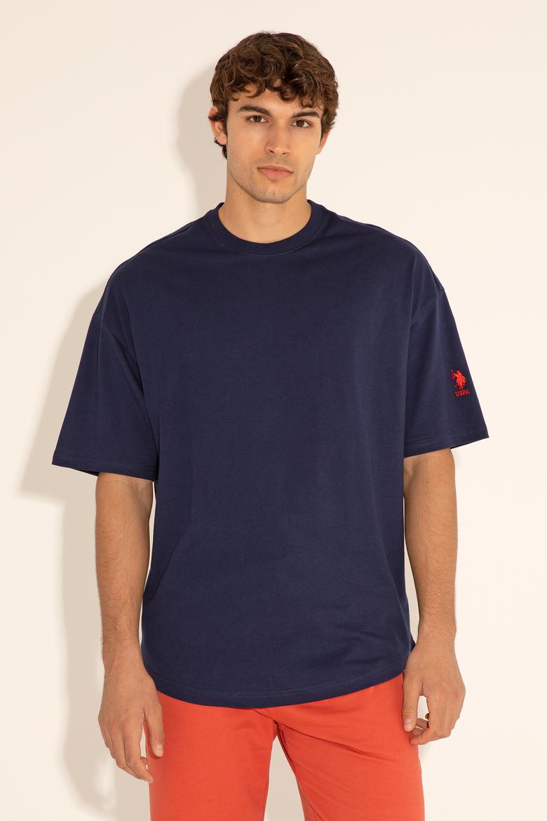 Erkek Lacivert Tişört - 50284629021