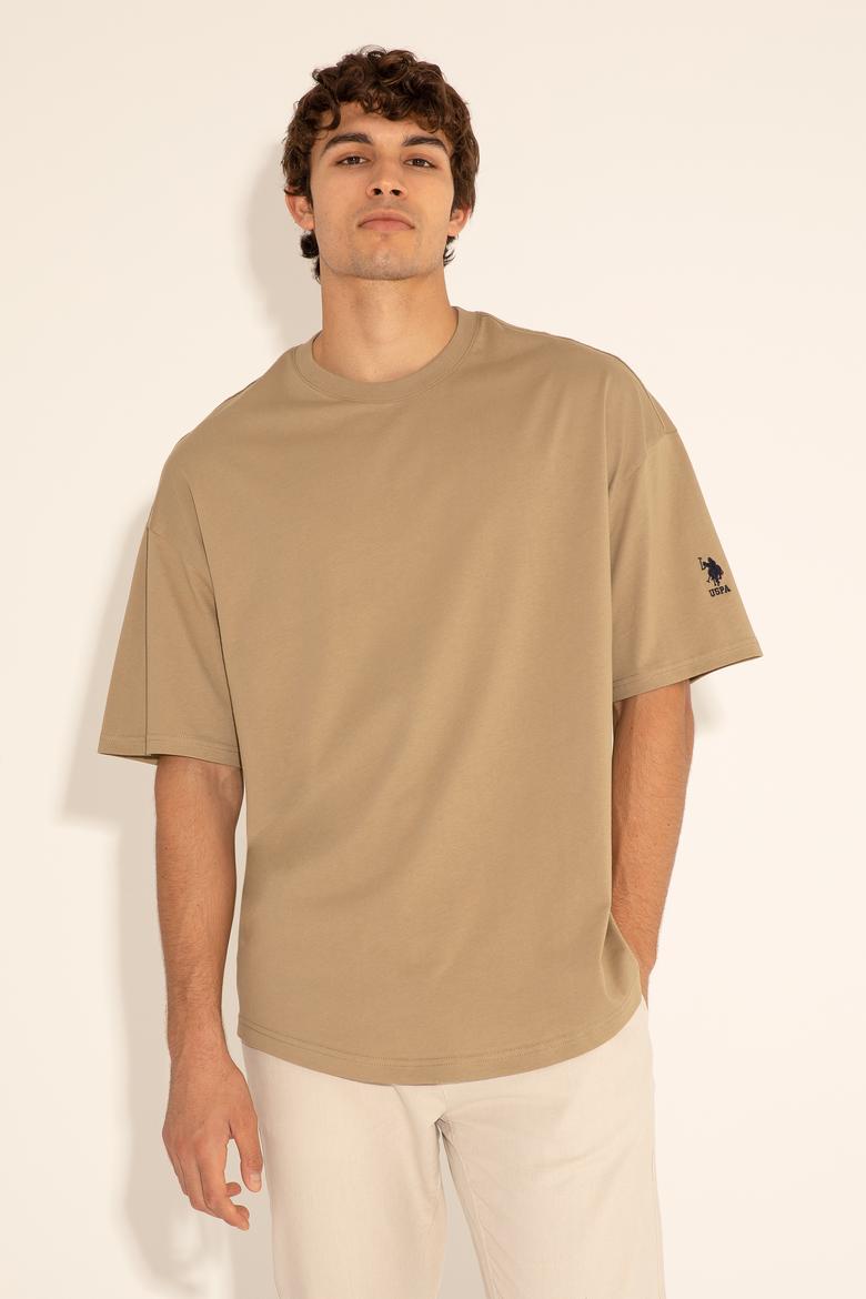 Erkek Haki Tişört - 50284629031