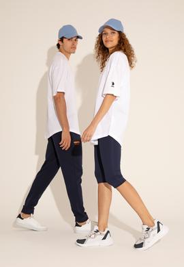 Erkek Comfort Long Fit Bisiklet Yaka Beyaz Tişört - 50284629041