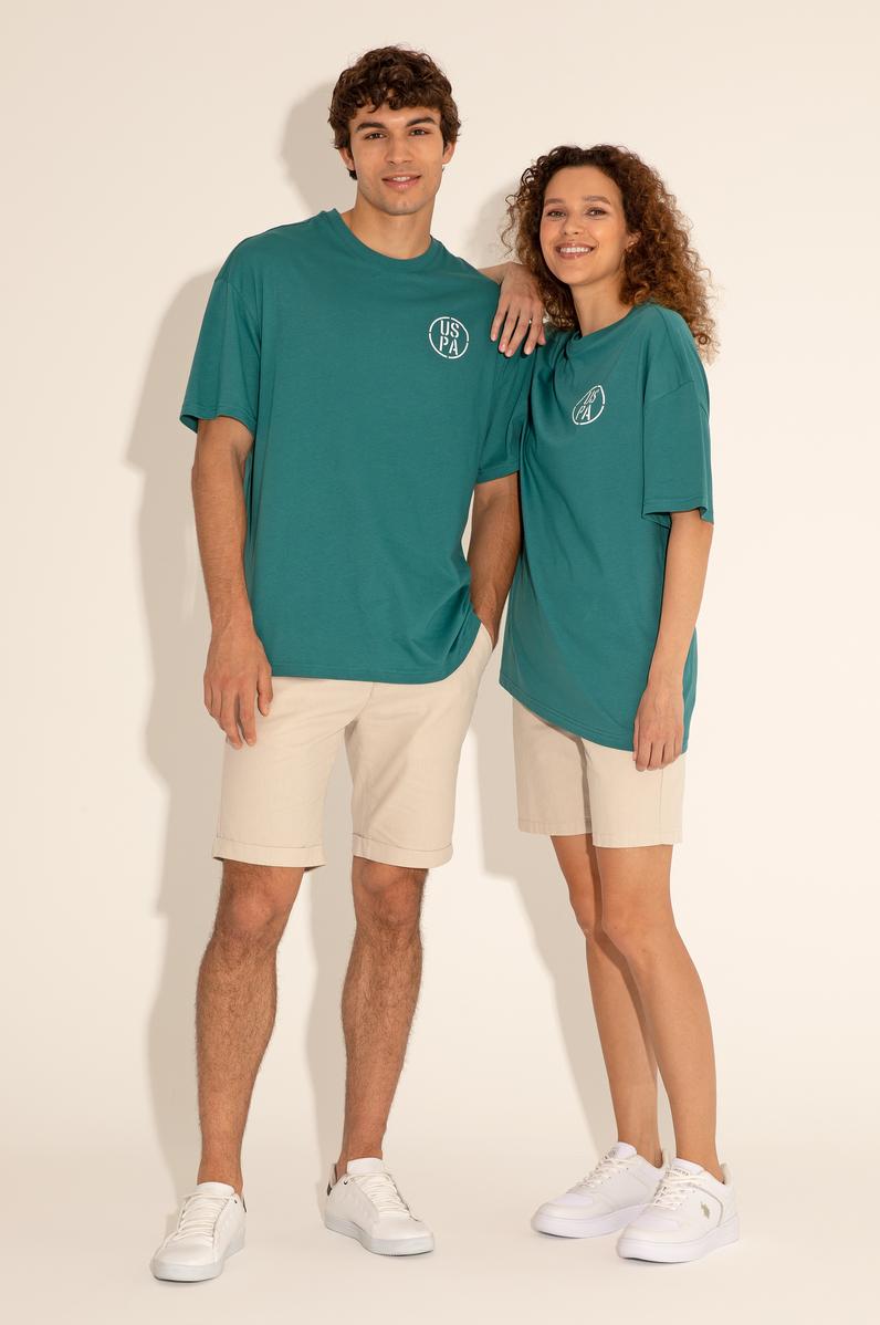 Erkek Koyu Yeşil Tişört