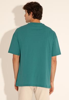 Erkek Koyu Yeşil Tişört - 50289283051