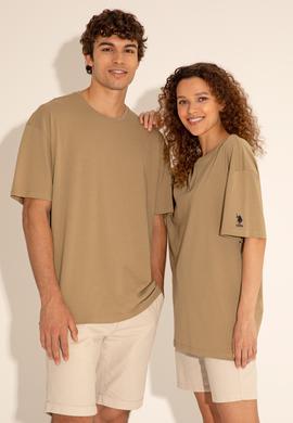 Erkek Haki Tişört - 50284630037
