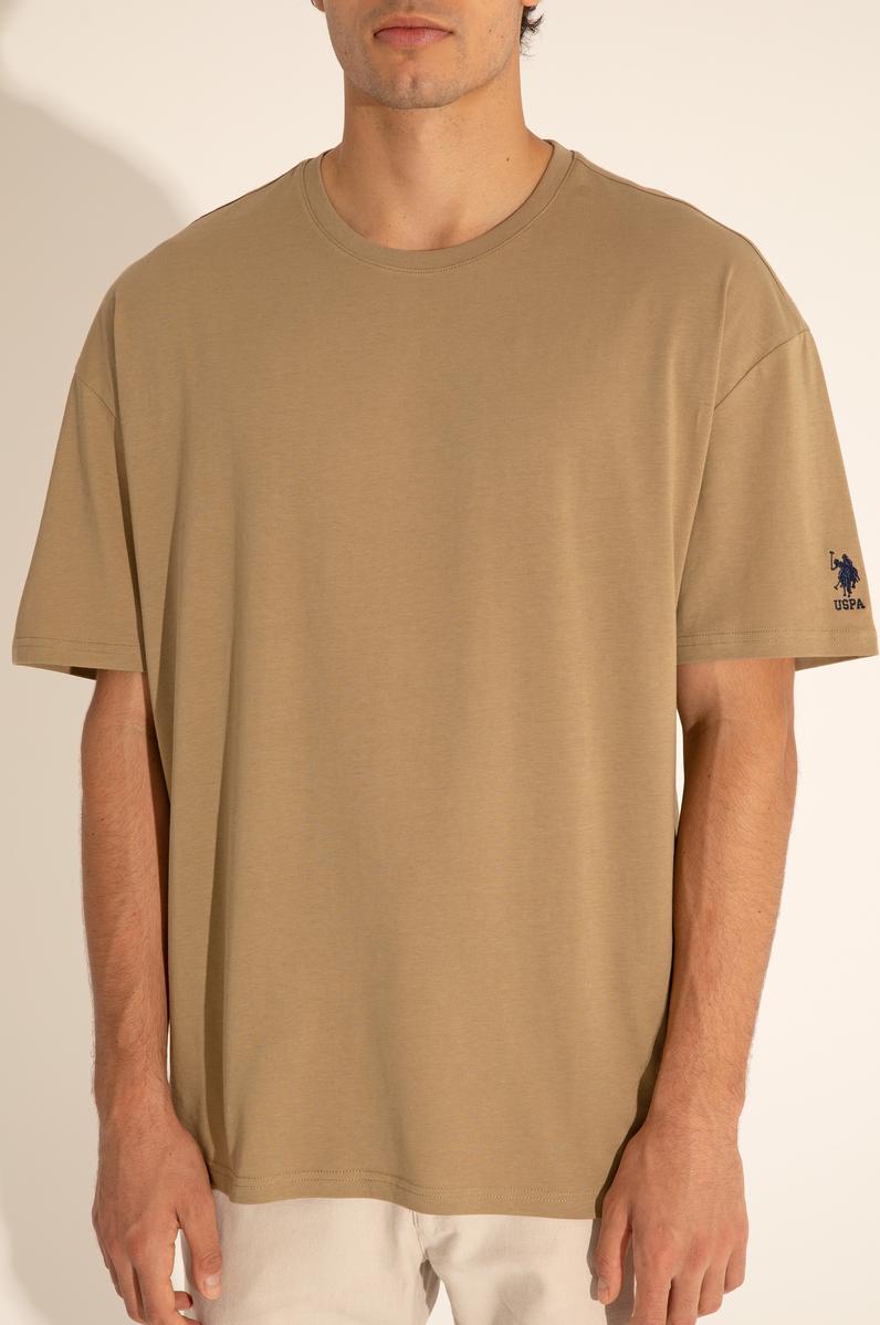 Erkek Haki Tişört