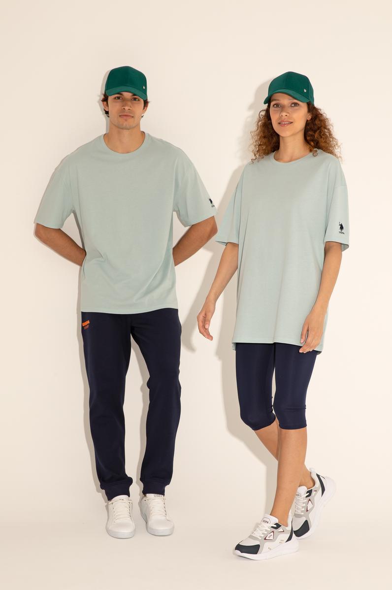 Erkek Su Yeşili Tişört