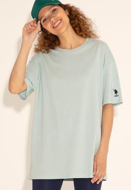 Erkek Su Yeşili Tişört - 50284630193