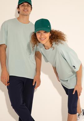 Erkek Su Yeşili Tişört - 50284630193