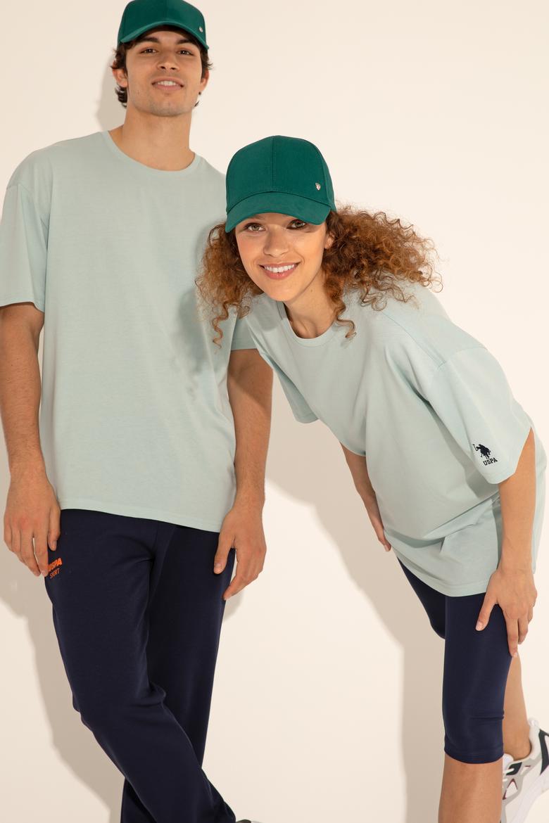 Erkek Su Yeşili Tişört - 50284630193