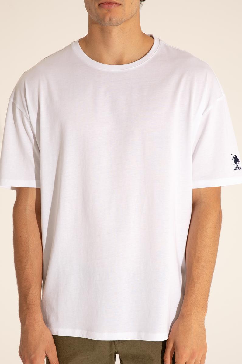 Erkek Beyaz Tişört