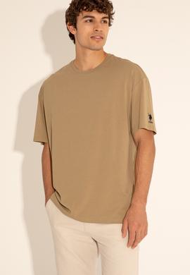 Erkek Haki Tişört - 50284630037