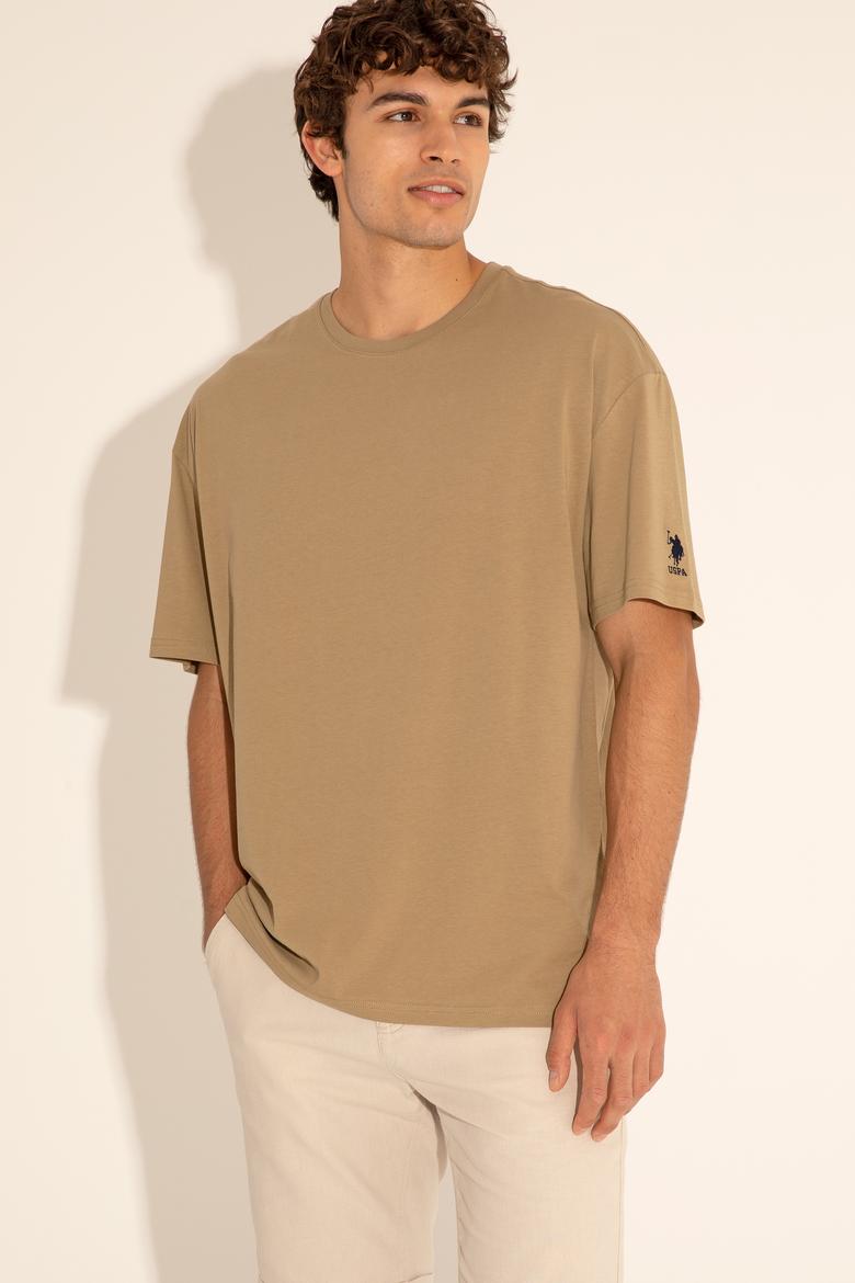 Erkek Haki Tişört - 50284630037