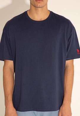 Erkek Lacivert Tişört - 50284630043