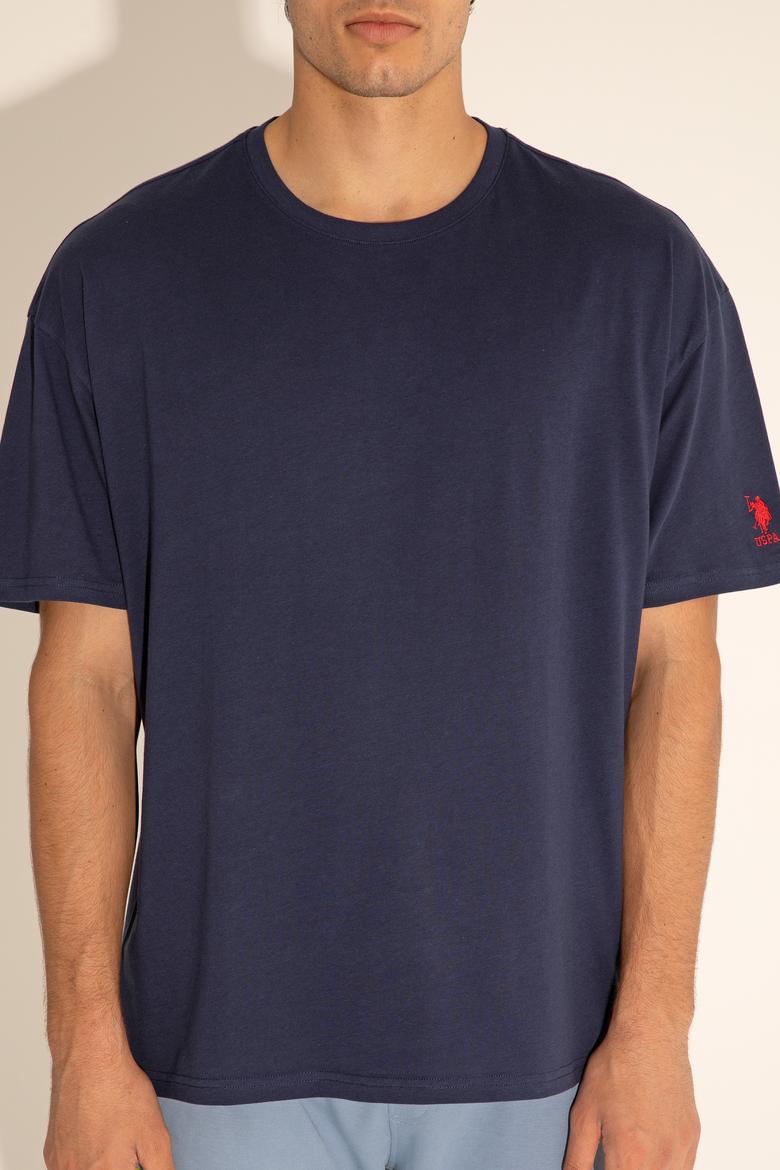 Erkek Lacivert Tişört - 50284630043