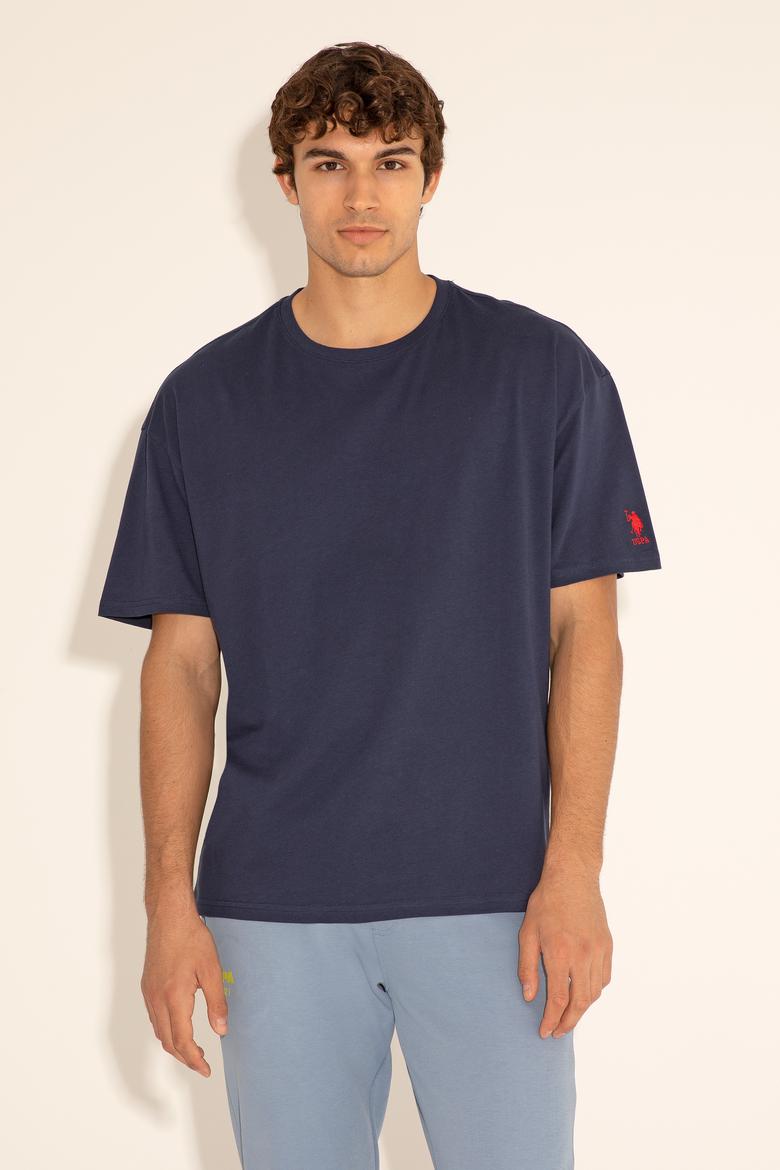 Erkek Lacivert Tişört - 50284630043