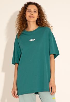 Erkek Koyu Yeşil Tişört - 50289280041