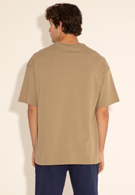 Erkek Haki Tişört - 50289280051