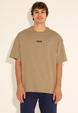 Erkek Haki Tişört - 50289280051