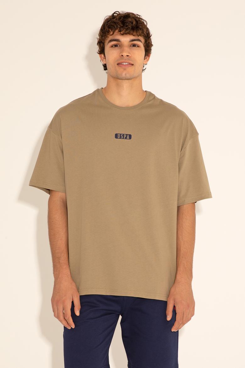 Erkek Haki Tişört - 50289280051
