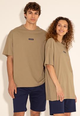 Erkek Haki Tişört - 50289280051