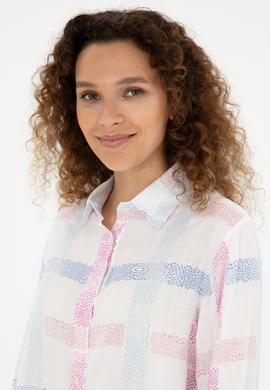 Kadın Menekşe Uzun Kollu Gömlek - 50283633003