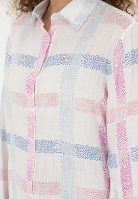 Kadın Menekşe Uzun Kollu Gömlek - 50283633003