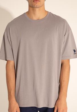 Erkek Koyu Gri Tişört - 50284630207