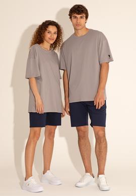 Erkek Koyu Gri Tişört - 50284630207