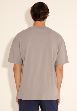 Erkek Koyu Gri Tişört - 50284630207
