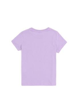 Erkek Çocuk Lila Bisiklet Yaka Tişört - 50281075038