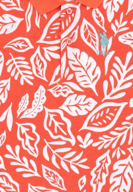 Erkek Çocuk Nar Çiçeği Polo Yaka Tişört - 50288128016