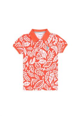 Erkek Çocuk Nar Çiçeği Polo Yaka Tişört - 50288128016