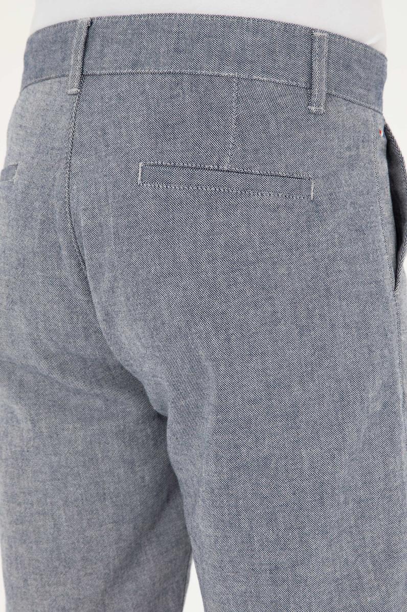 Erkek Lacivert Dokuma Şort