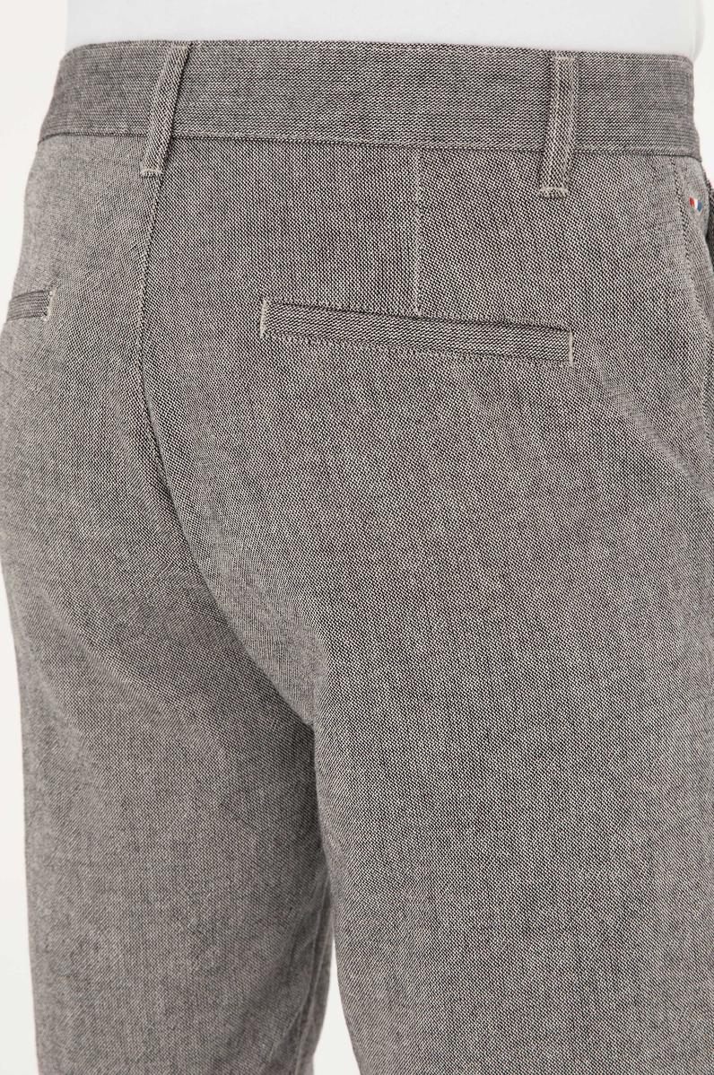 Erkek Siyah Dokuma Şort