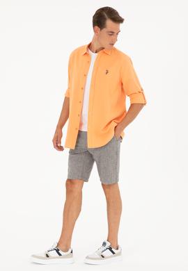 Erkek Siyah Dokuma Şort - 50289423026