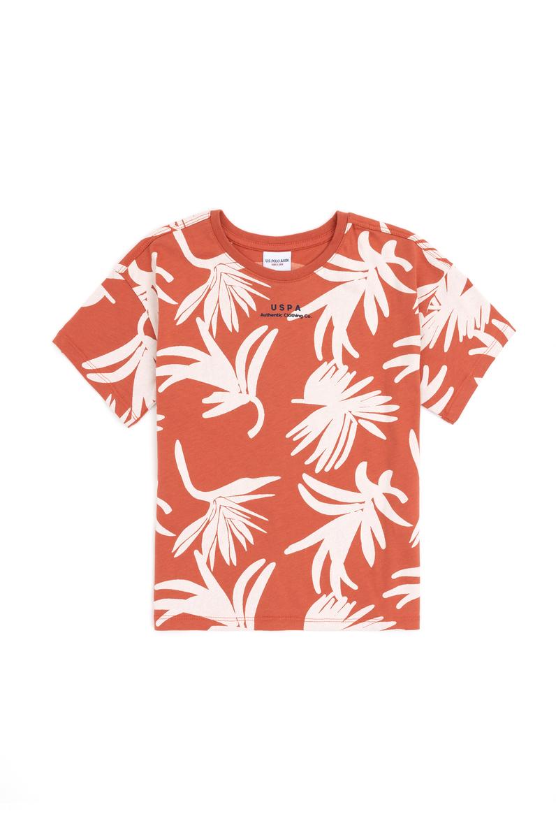 Erkek Çocuk Pudra Bisiklet Yaka Tişört