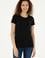 Kadın Siyah Basic Tişört