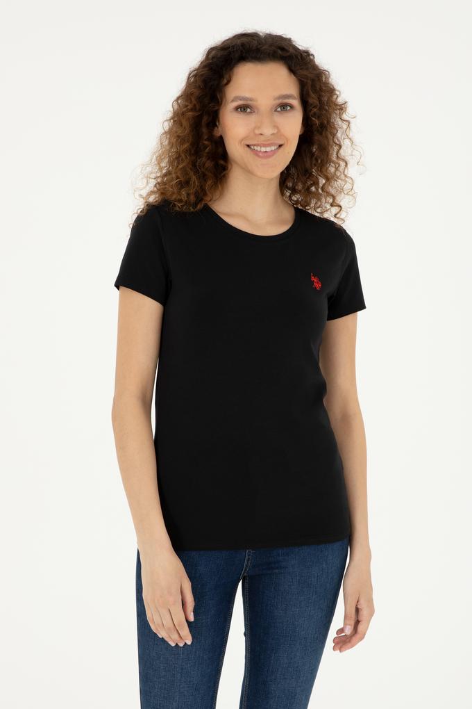 Kadın Siyah Basic Tişört