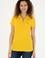 Kadın Safran Basic Polo Yaka Tişört