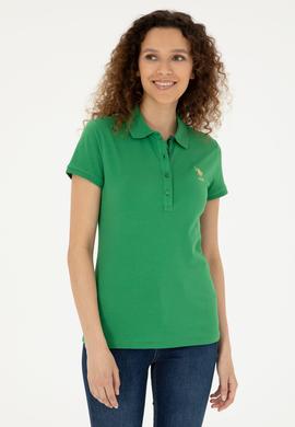 Kadın Yeşil Basic Tişört - 50280065053