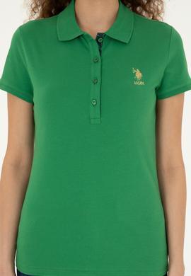 Kadın Yeşil Basic Tişört - 50280065054