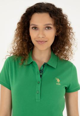 Kadın Yeşil Basic Tişört - 50280065053