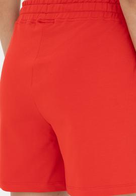 Kadın Kırmızı Örme Şort - 50280074022