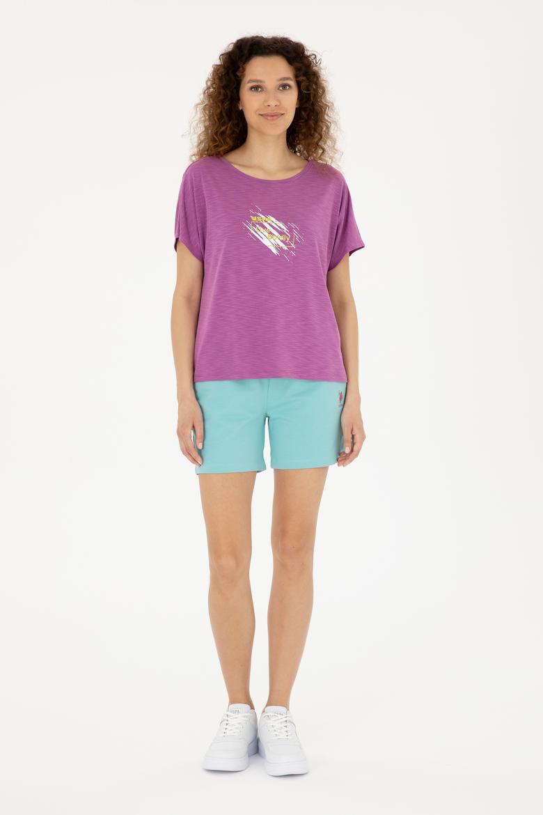 Kadın Mint Örme Şort - 50280074044