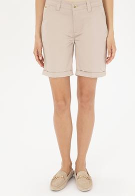 Kadın Taş Dokuma Şort - 50281722016