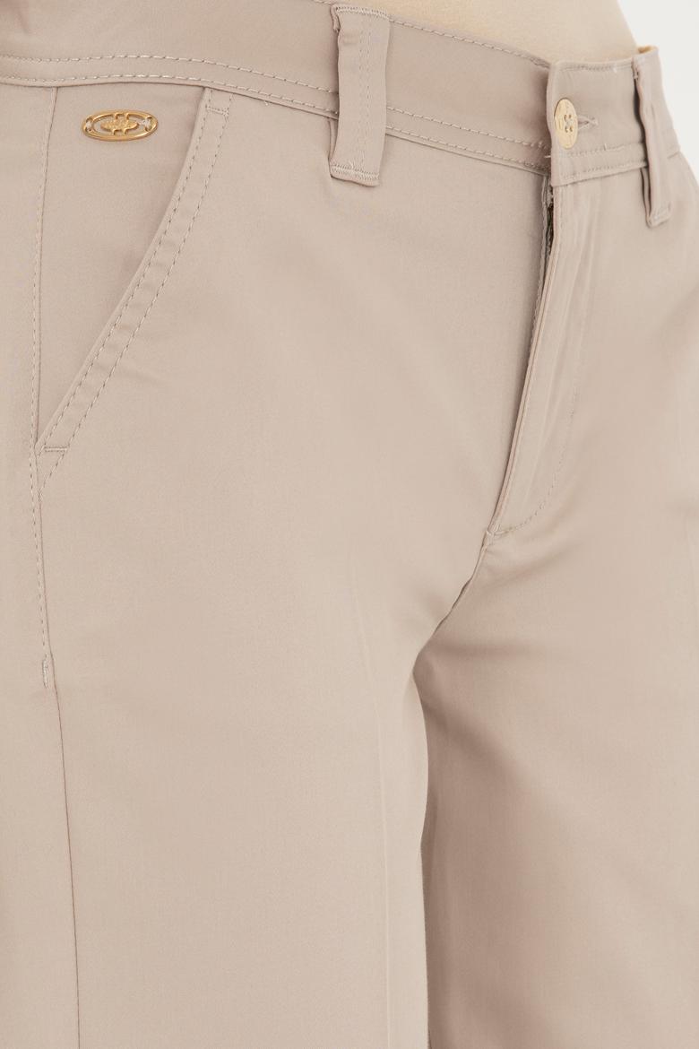 Kadın Taş Dokuma Şort - 50281722016