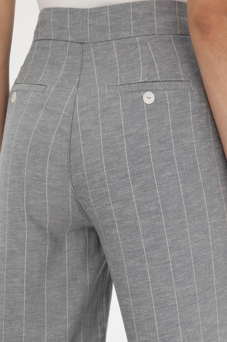 Kadın Mavi Kanvas Pantolon